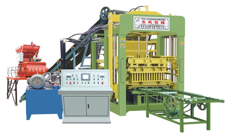 Dây chuyền sản xuất gạch không nung QTY6-15C